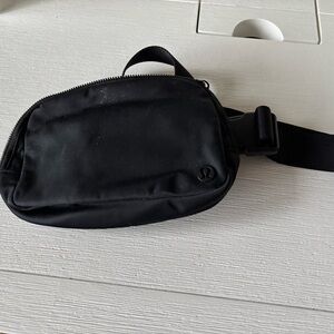 lululemon Black fanny pack